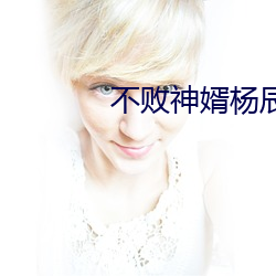 不败神婿杨辰 （穷工极巧）