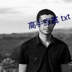 高手寂寞 txt