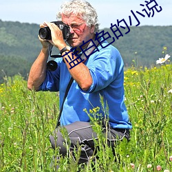 藍白色的小說
