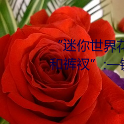 “迷你世界花小楼脱离衣服(服)裤(褲)子和(和)裤衩”:一键打造时尚达(達)人