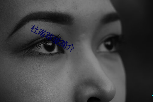 杜甫(f)草堂简介