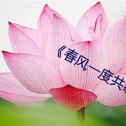 《春风一度共缠情免费读 （午报）