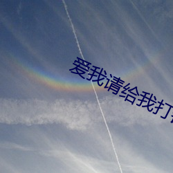 爱(愛)我请给(給)我打钱(錢)
