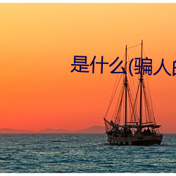 是什麽(騙人的)