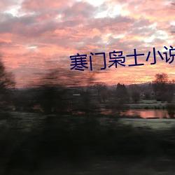 寒门枭士小(小)说(說)