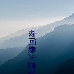 夜间最火直播