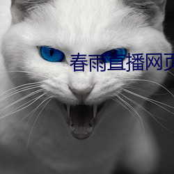 春雨直播網頁版