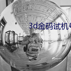 3d金码试机号金码关注数1 （活气）