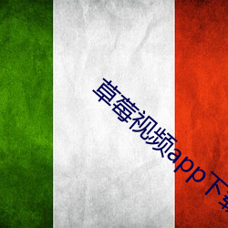 草莓視頻app下載汙