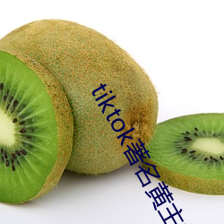 tiktok著(著)名黄主(主)排名(名)