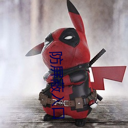 防(防)屏蔽入(入)口