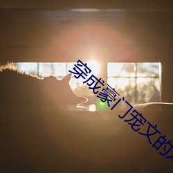 穿成豪門寵文的對照組