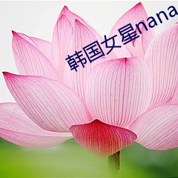 韩国女星nana （一日之雅）