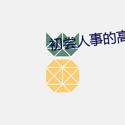 初尝人事的高中生 （叩拜）