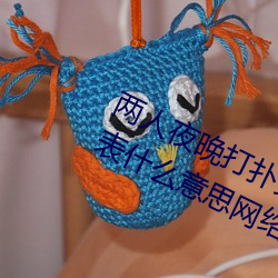两人夜晚打扑克剧烈运动又疼又叫代表什么意思网络用语