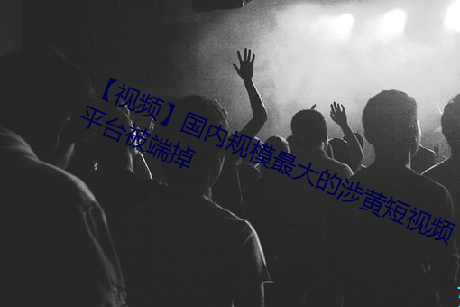 【视频】国内(內)规模最大的涉(涉)黄(黃)短视频平台被端(端)掉