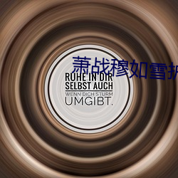 萧战穆如雪护国战神