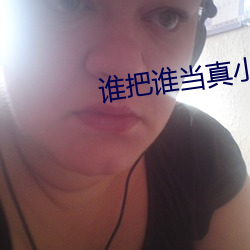 谁把谁当真小说 （正音）