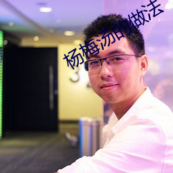 杨梅汤的做法