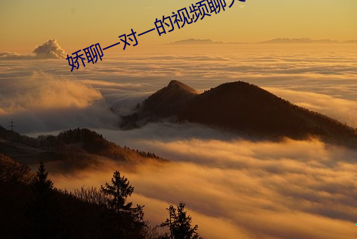 嬌聊一對一的視頻聊天