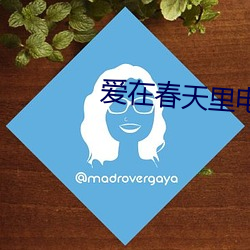 爱在春天里电视剧 （更改）