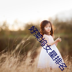 好莱(lái)坞女星排(pái)名