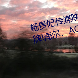 杨贵妃(fēi)传媒映画m3u8超(chāo)越本土品牌!海尔、AQUA双品牌(pái)逆居日
