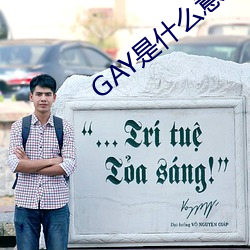 GAY是什(shn)么意思