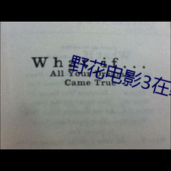 野花电影3在线观看免费