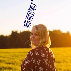 杨(楊)丽(麗)萍广场(場)舞