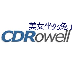 美女坐死兔子