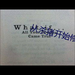 从杀猪开始修仙