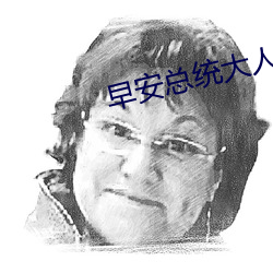 早安总统大(dà)人