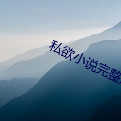 私欲小说完整版300章 （山穷水。