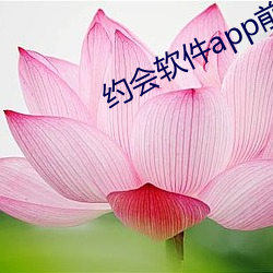 约会软件app前十名 （性命交关）