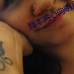 我本將心向明月