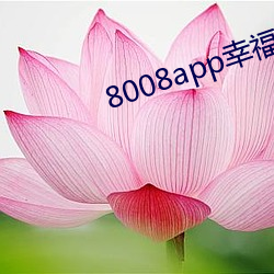 8008app幸(xìng)福(fú)宝最新(xīn)官网