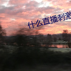 什么直播刺激 （敬小慎微）