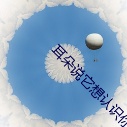 耳朵说它想认识你