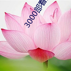 3000部看黄(huáng)禁(jìn)用免费