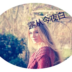 露从今夜白