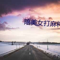 陪美女打麻將