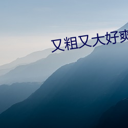 又粗又(又)大好(好)爽受不(不)了