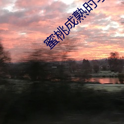 蜜桃成熟时李丽珍