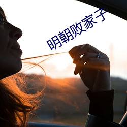 明朝败家子 （改辙）