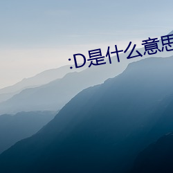 :D是什么意思 视频 （号头）