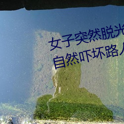 女子突然脫光衣服 袒胸露乳十分自然嚇壞路人(圖)
