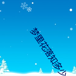 梦里花落知多少