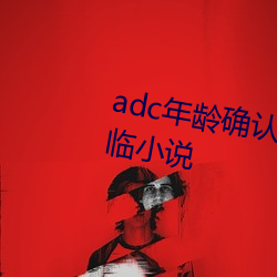 adc年龄确认未满18岁欢迎大驾光临小说