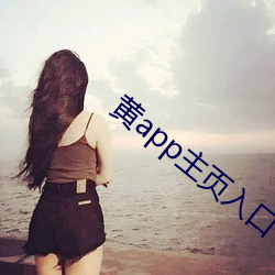 黄app主页入口 （凡才浅识）